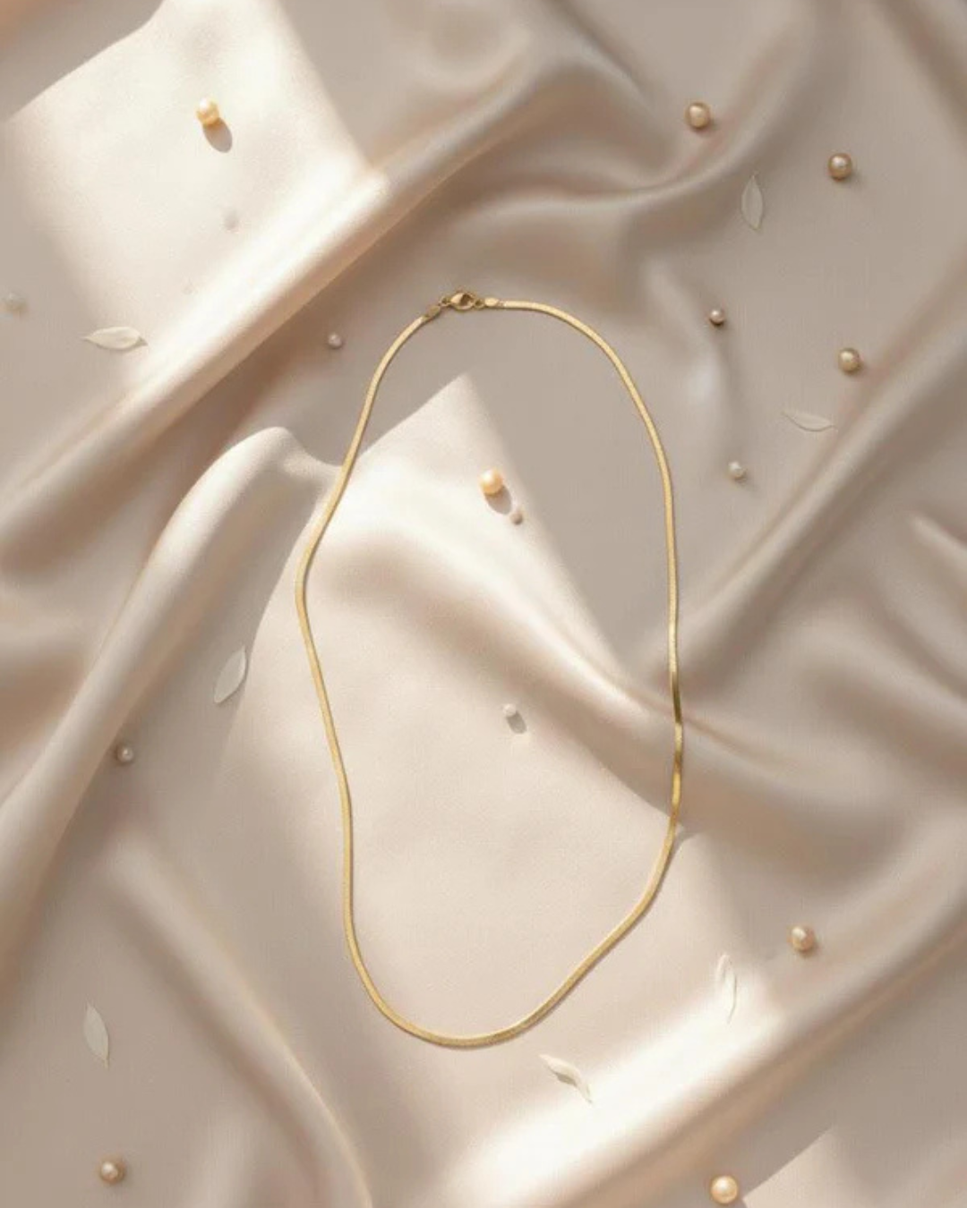 Celestial Fluidity Gold Necklace Set