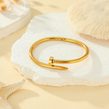 Cartier Golden Nail Bracelet