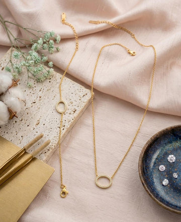 Celeste Oval Set